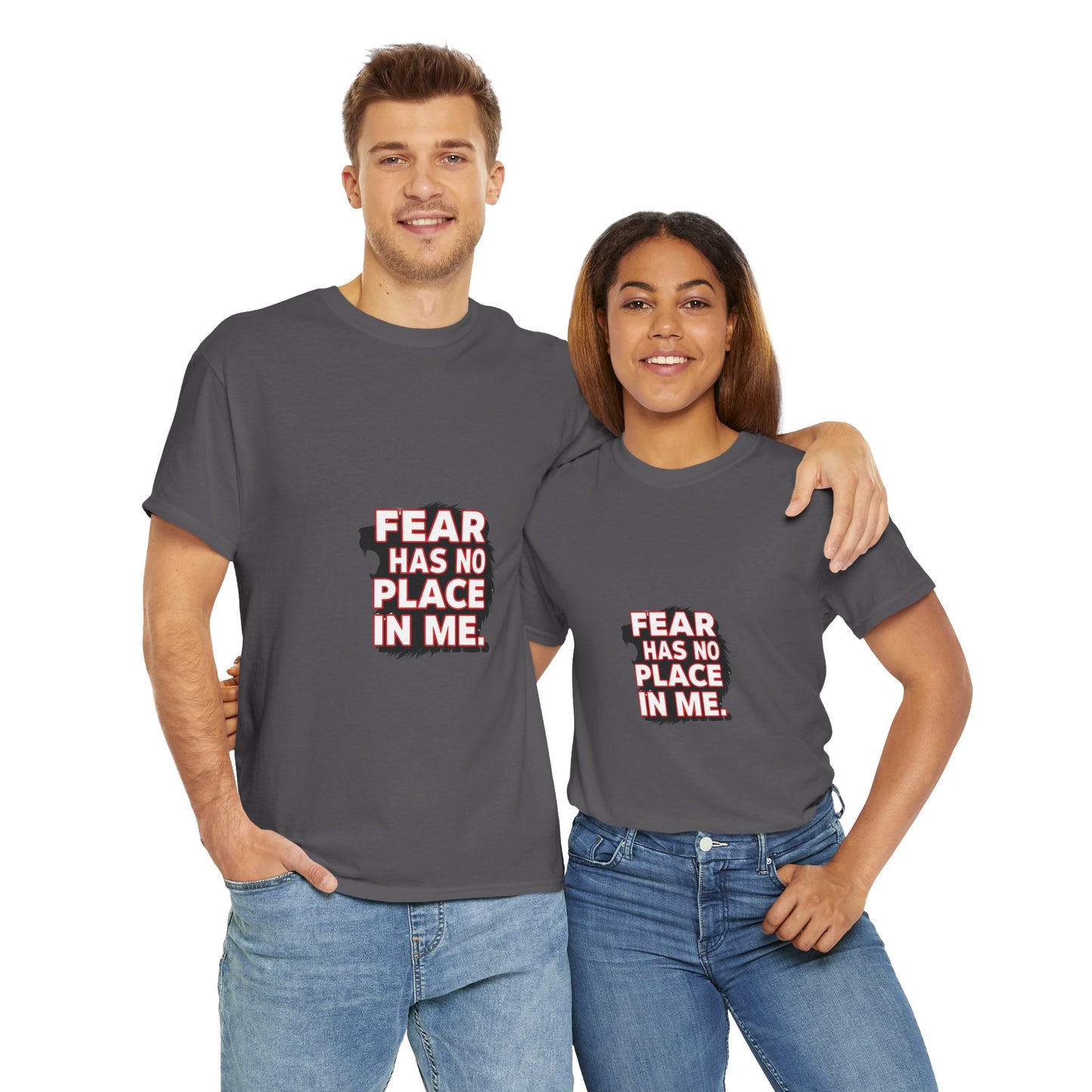 Fear Has No Place in Me Unisex Tee, Motivational T-Shirt for Confidence, Inspirational Gift, Casual Wear, Self-Love Apparel, [...]