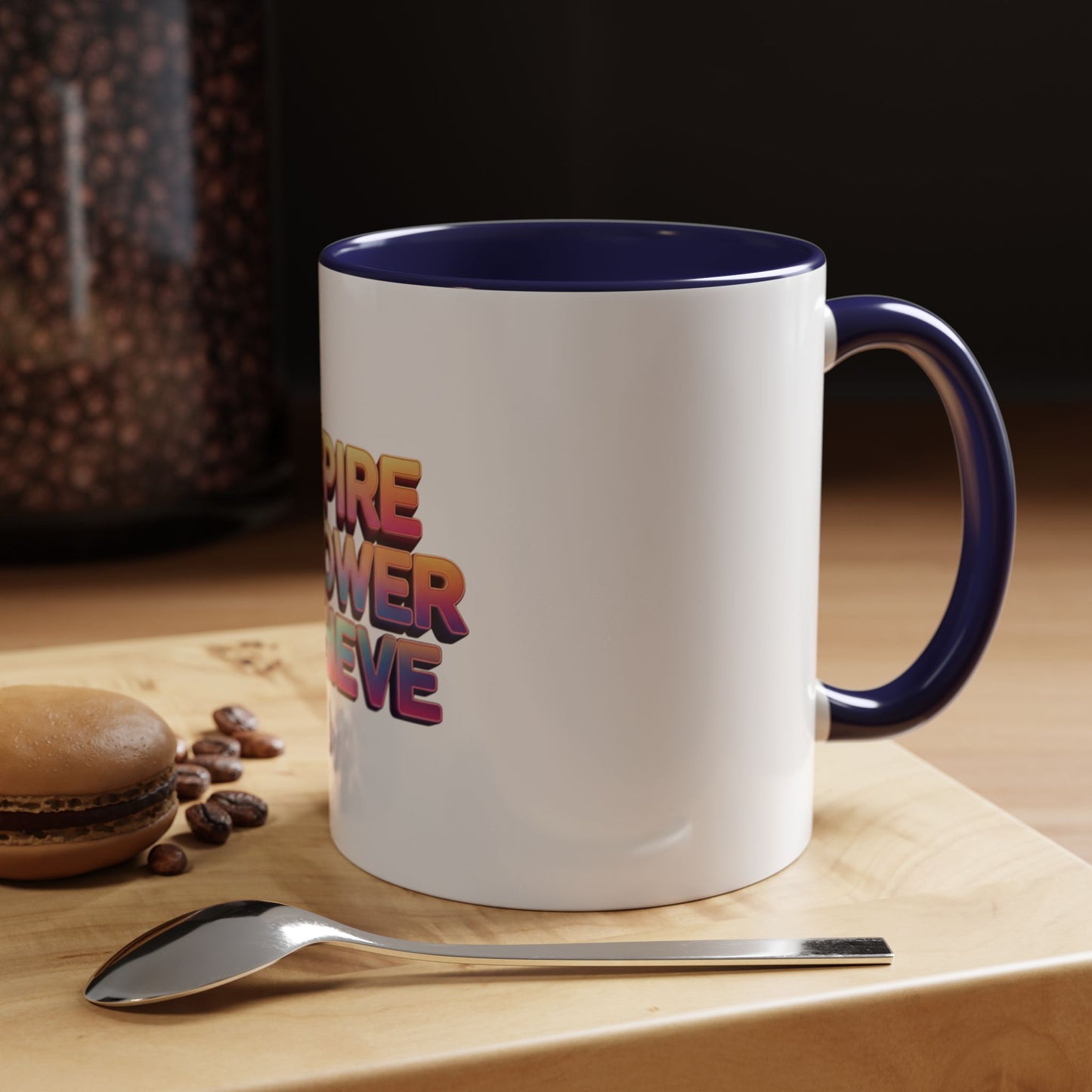 accented ceramic coffee mug