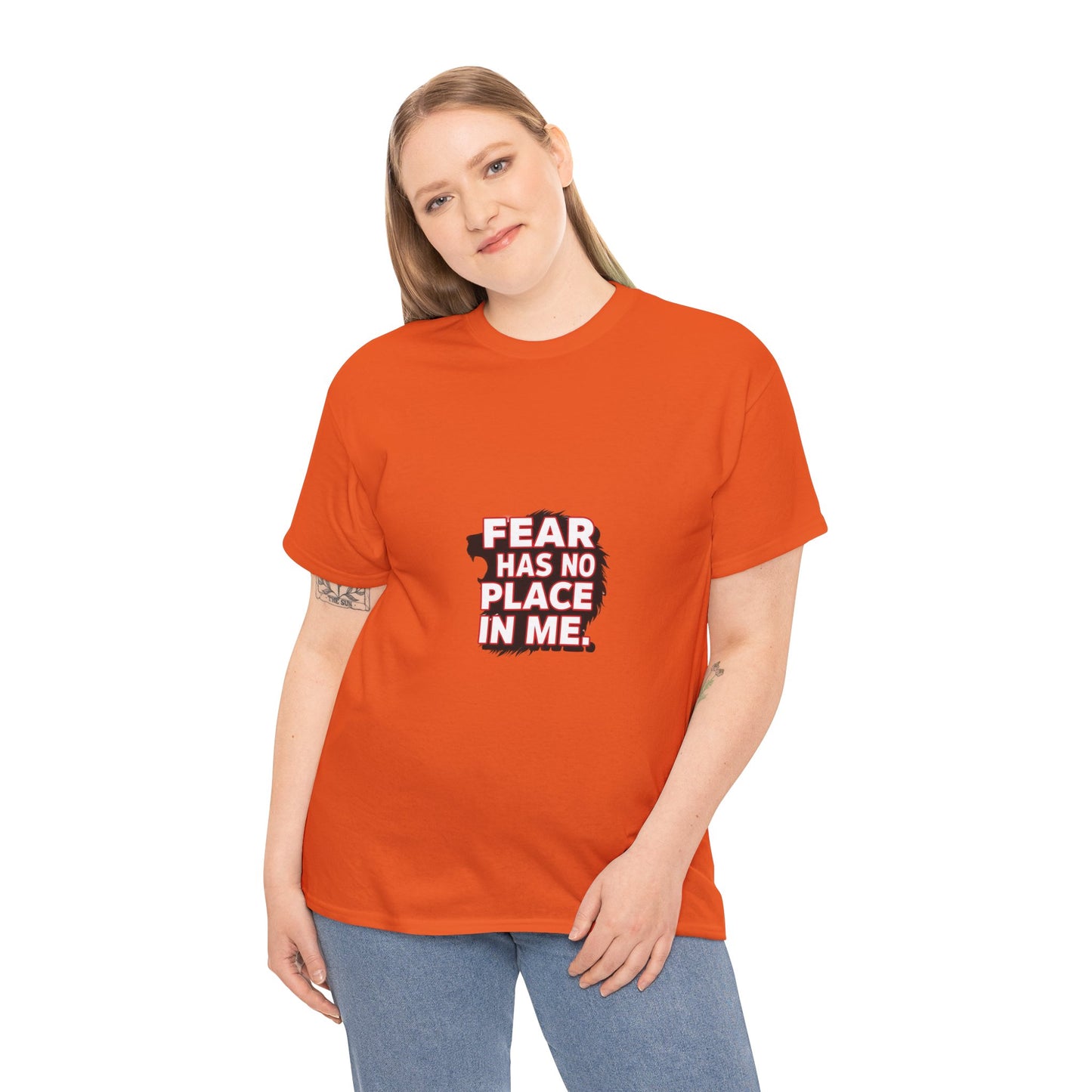Fear Has No Place in Me Unisex Tee, Motivational T-Shirt for Confidence, Inspirational Gift, Casual Wear, Self-Love Apparel, [...]