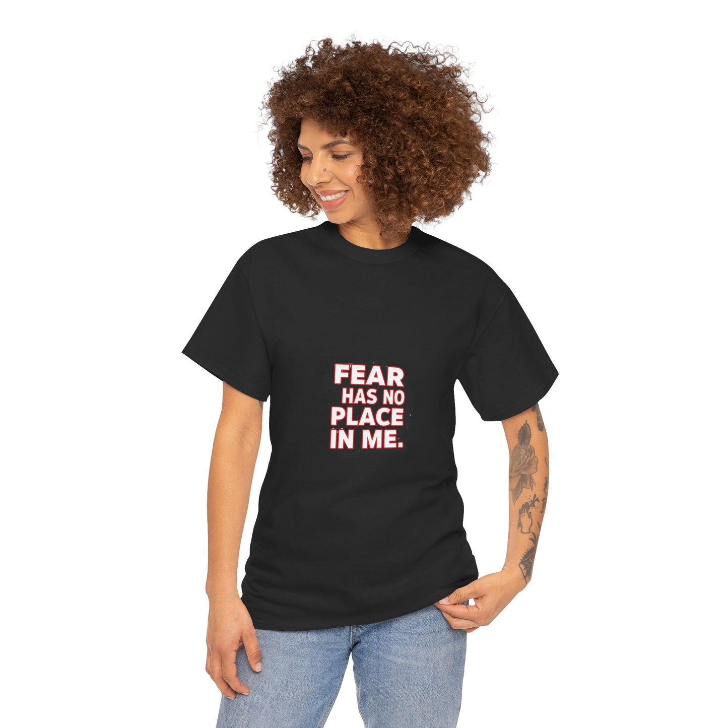 Fear Has No Place in Me Unisex Tee, Motivational T-Shirt for Confidence, Inspirational Gift, Casual Wear, Self-Love Apparel, [...]