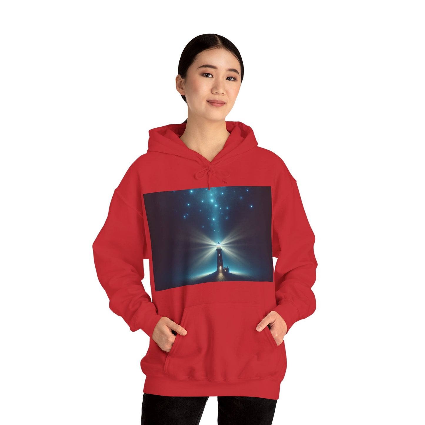 Unisex Garment Sweatshirt, Galaxy Print Hoodie, Stylish Hooded Sweatshirt, Gift for Space Lovers, Perfect for Cozy Evenings