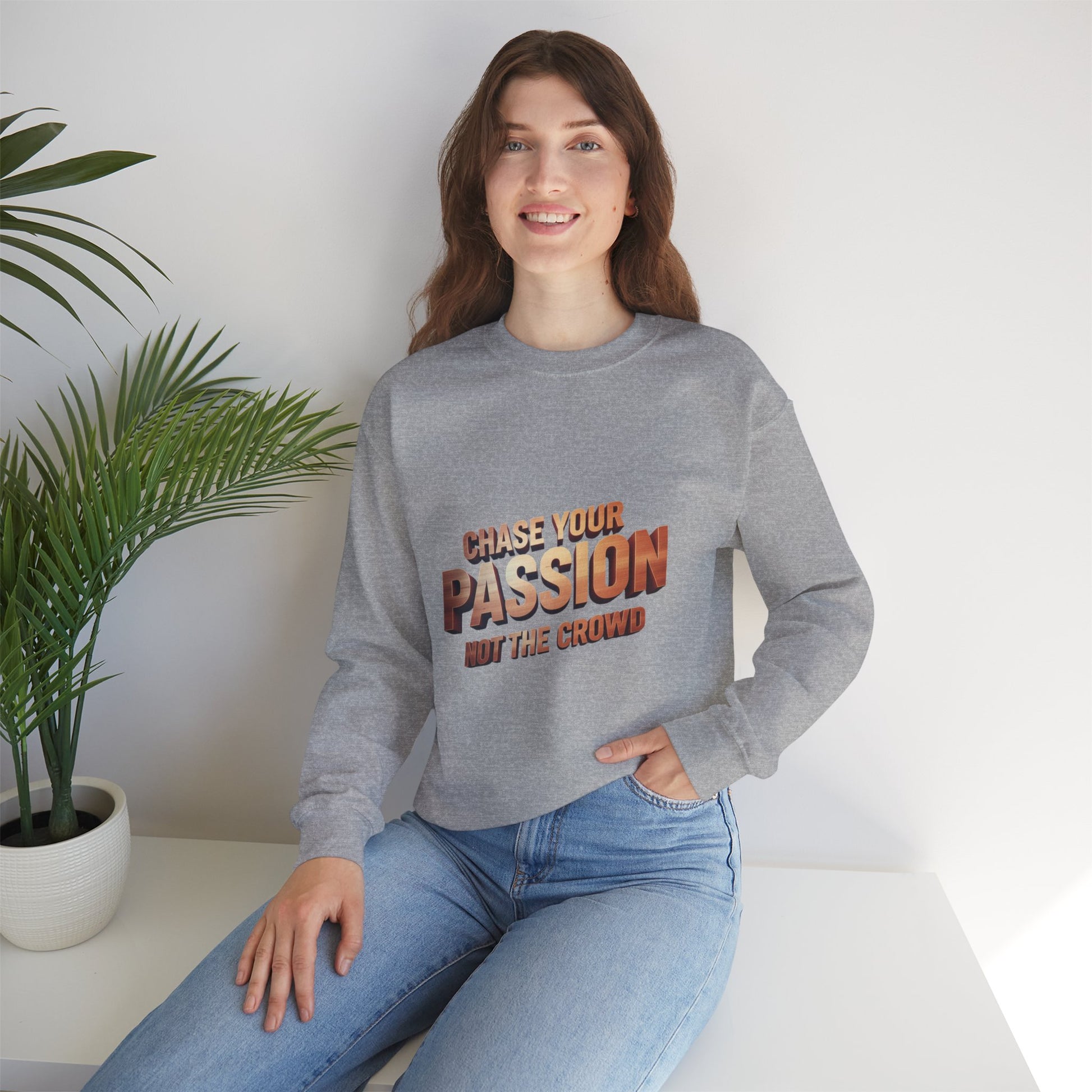 Chase Your Passion Crewneck Sweatshirt