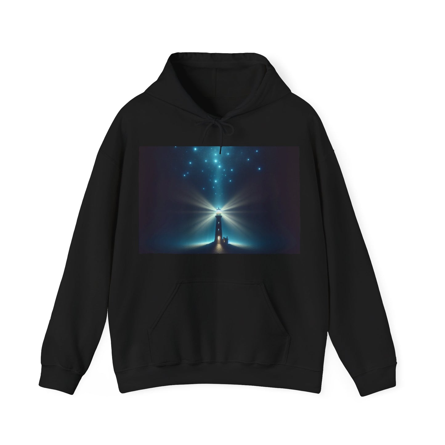 Unisex Garment Sweatshirt, Galaxy Print Hoodie, Stylish Hooded Sweatshirt, Gift for Space Lovers, Perfect for Cozy Evenings
