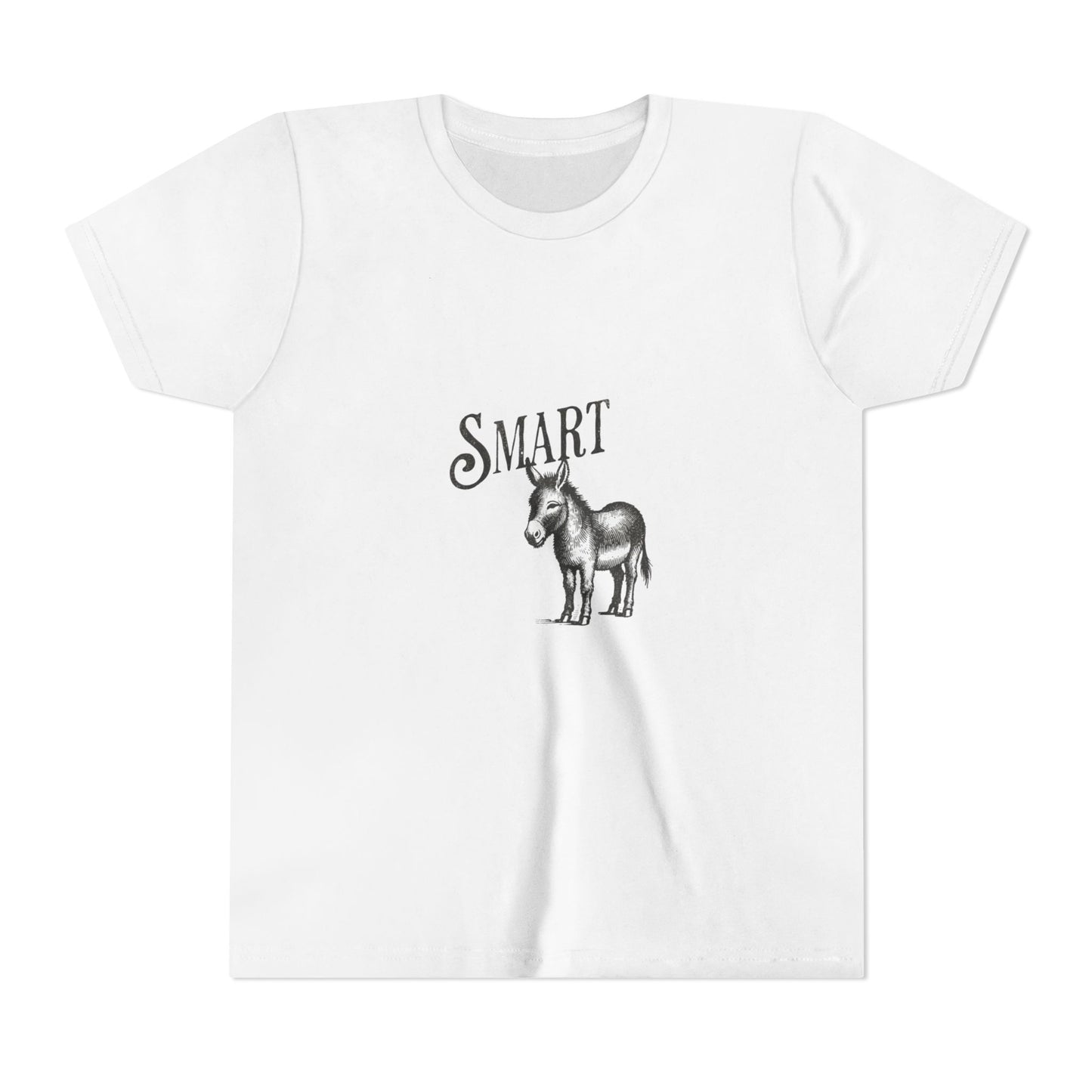Smart Horse Youth Tee - Clever Animal Shirt, Gift for Kids, Funny Tee, Birthday Present, Animal Lover Apparel