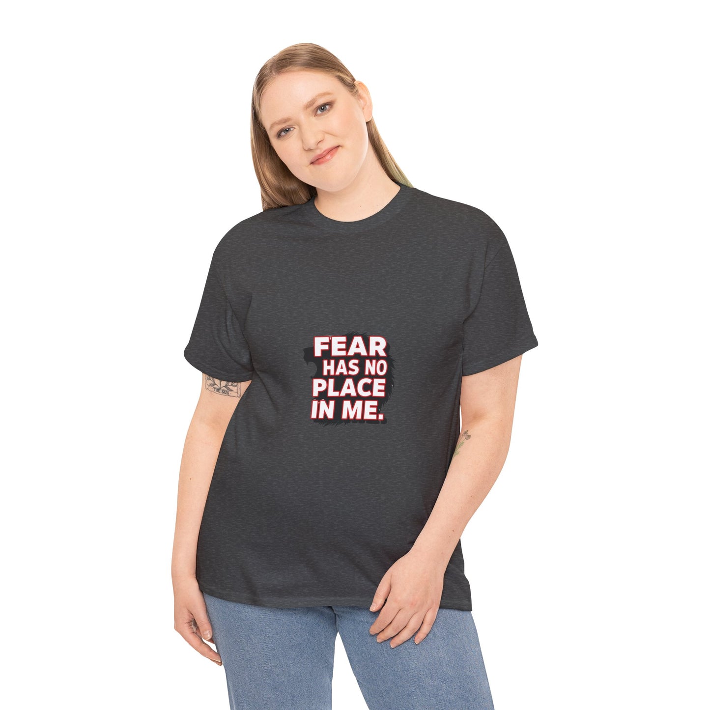 Fear Has No Place in Me Unisex Tee, Motivational T-Shirt for Confidence, Inspirational Gift, Casual Wear, Self-Love Apparel, [...]