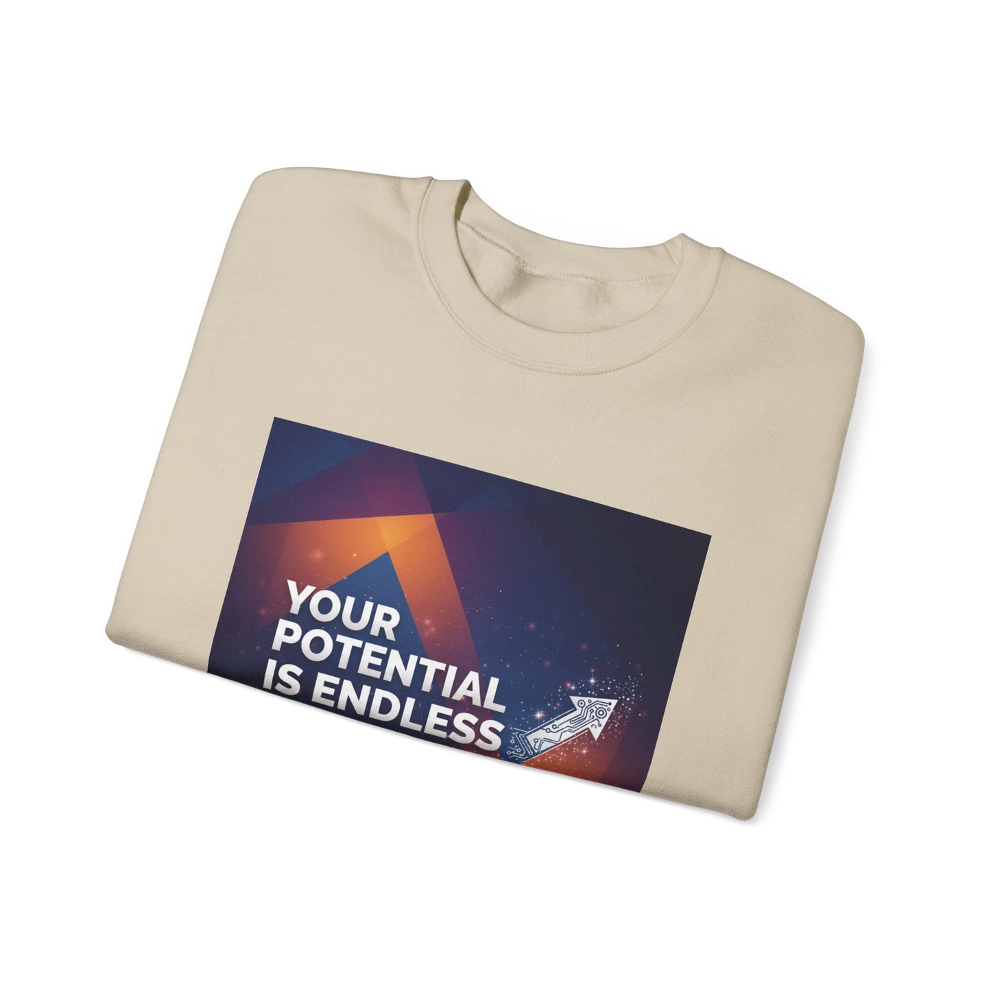 Inspirational Crewneck Sweatshirt, Cozy Gift for Motivation, Unisex Pullover, Casual Wear for Everyday Inspiration, Perfect for Holidays