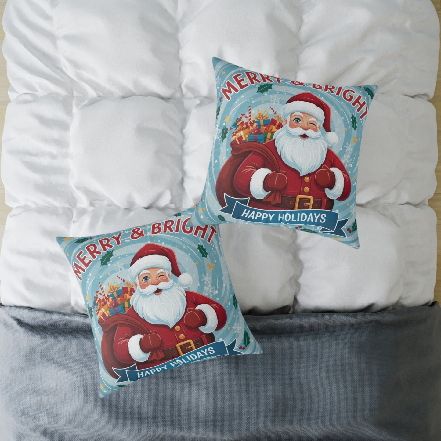 Square Poly Canvas Pillow