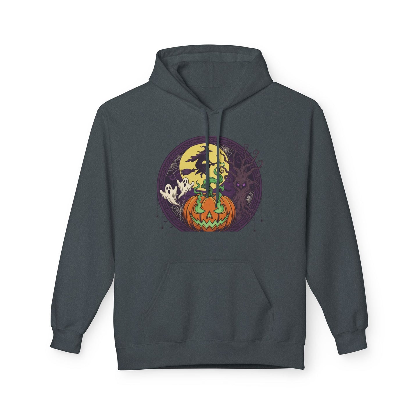 Halloween Pumpkin Hoodie, Cozy Sweatshirt for Fall Celebrations, Perfect for Halloween and Autumn Gatherings, Unisex Design.