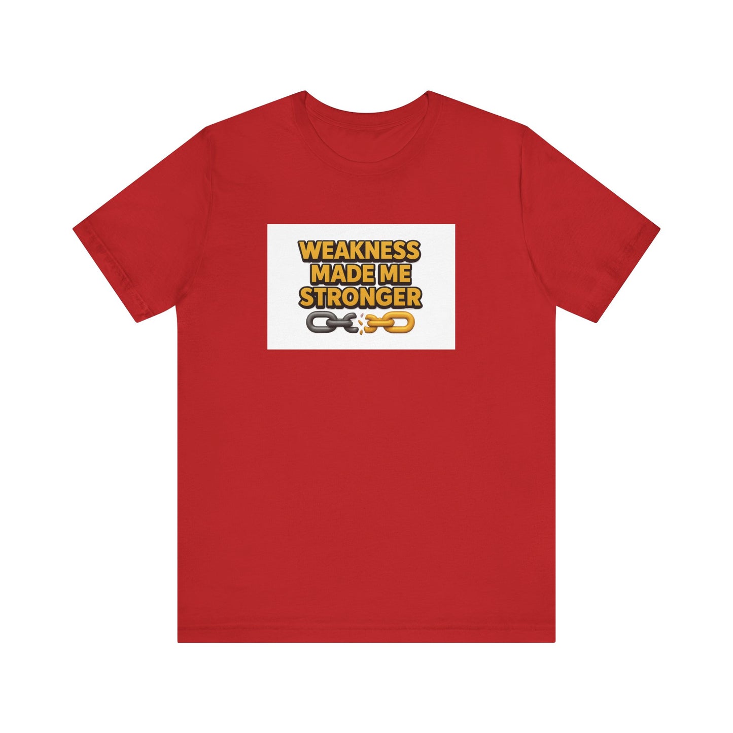 Empowering Strength Tee - Unisex Jersey Short Sleeve Tee, Motivational Shirt, Workout Apparel, Inspirational Gift, Casual Wear