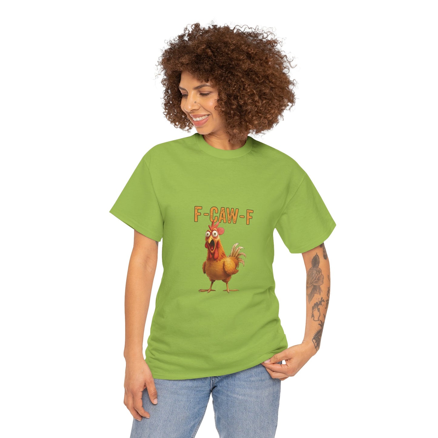 Funny Chicken Graphic T-Shirt, Casual Tee, Gift for Animal Lovers, Quirky Humor Shirt, Farm Theme Apparel