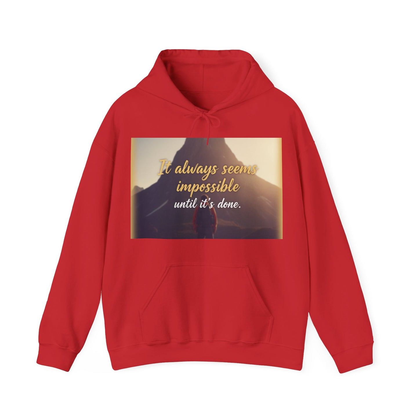 Inspirational Quote Hoodie - Motivational Unisex Sweatshirt for Cozy Inspiration, Gift for Friends, Casual Wear, Affirmations Sweatshirt