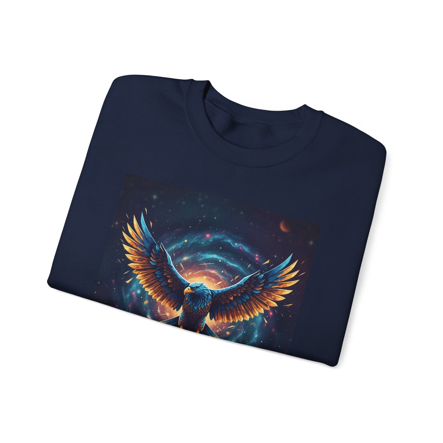 Cosmic Inspirational Sweatshirt - Rise, Grind, Conquer, Motivational Apparel, Unisex Crewneck, Casual Wear, Gift for Dreamers