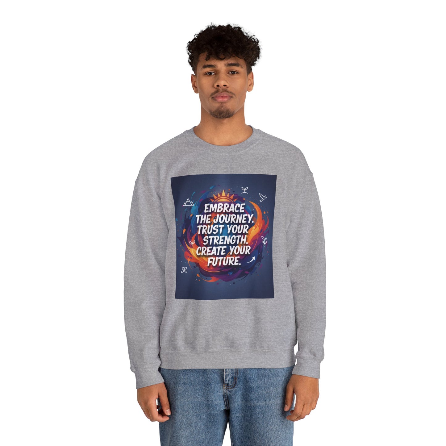 Inspirational Crewneck Sweatshirt - Embrace the Journey, Trust Your Strength, Cozy Gift for Motivation, Unisex Sweatshirt for [...]