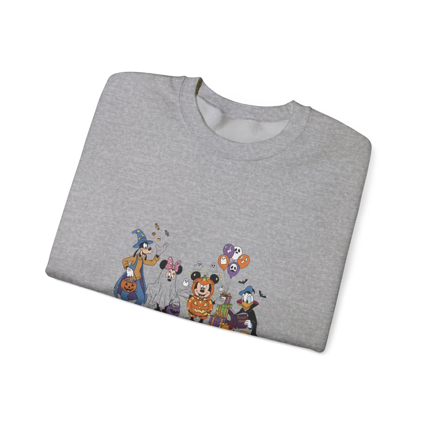 Whimsical Character Sweatshirt, Unisex Crewneck, Cozy Gift, Disney-Inspired, Fun Apparel, Perfect for Birthdays