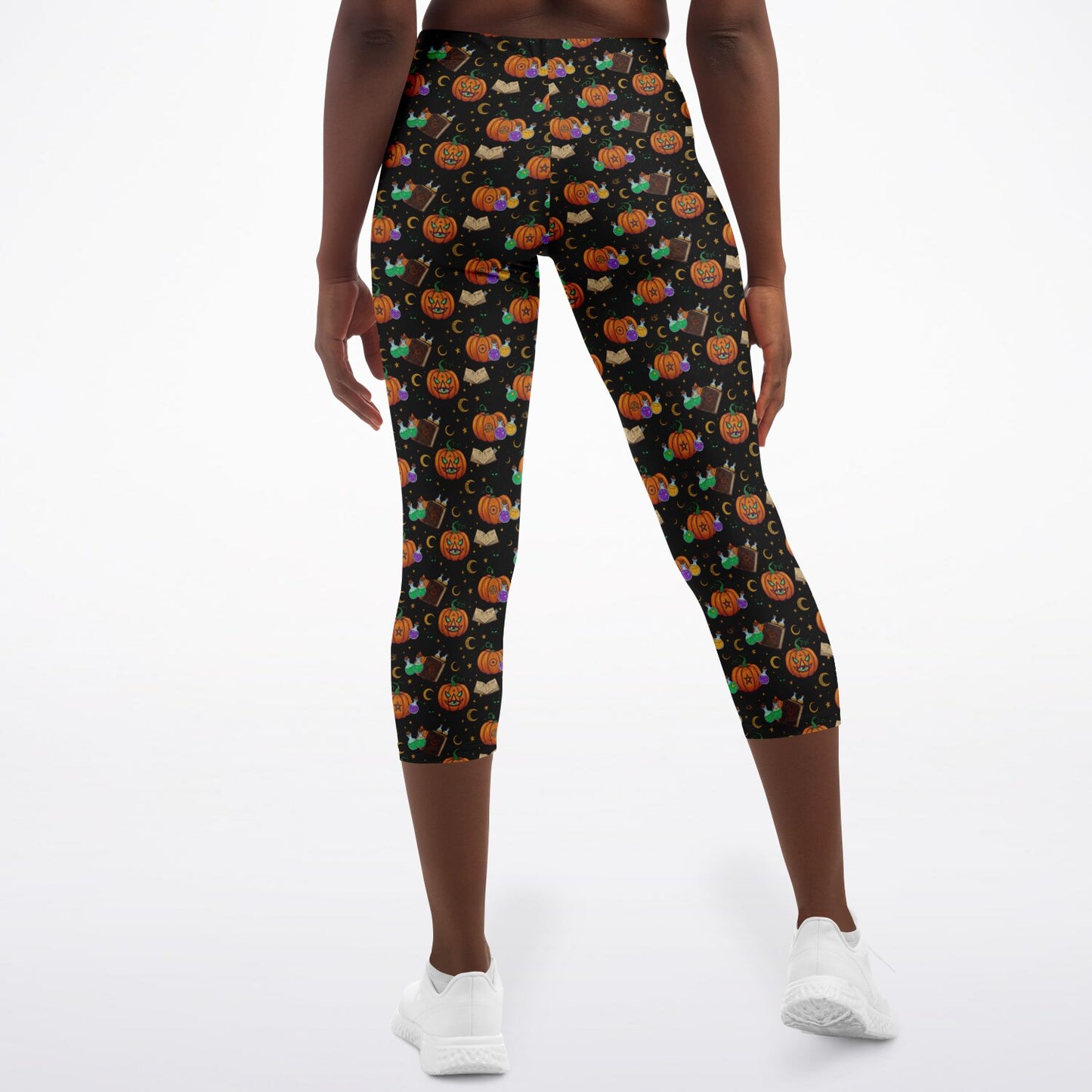 Capri leggings with AOP