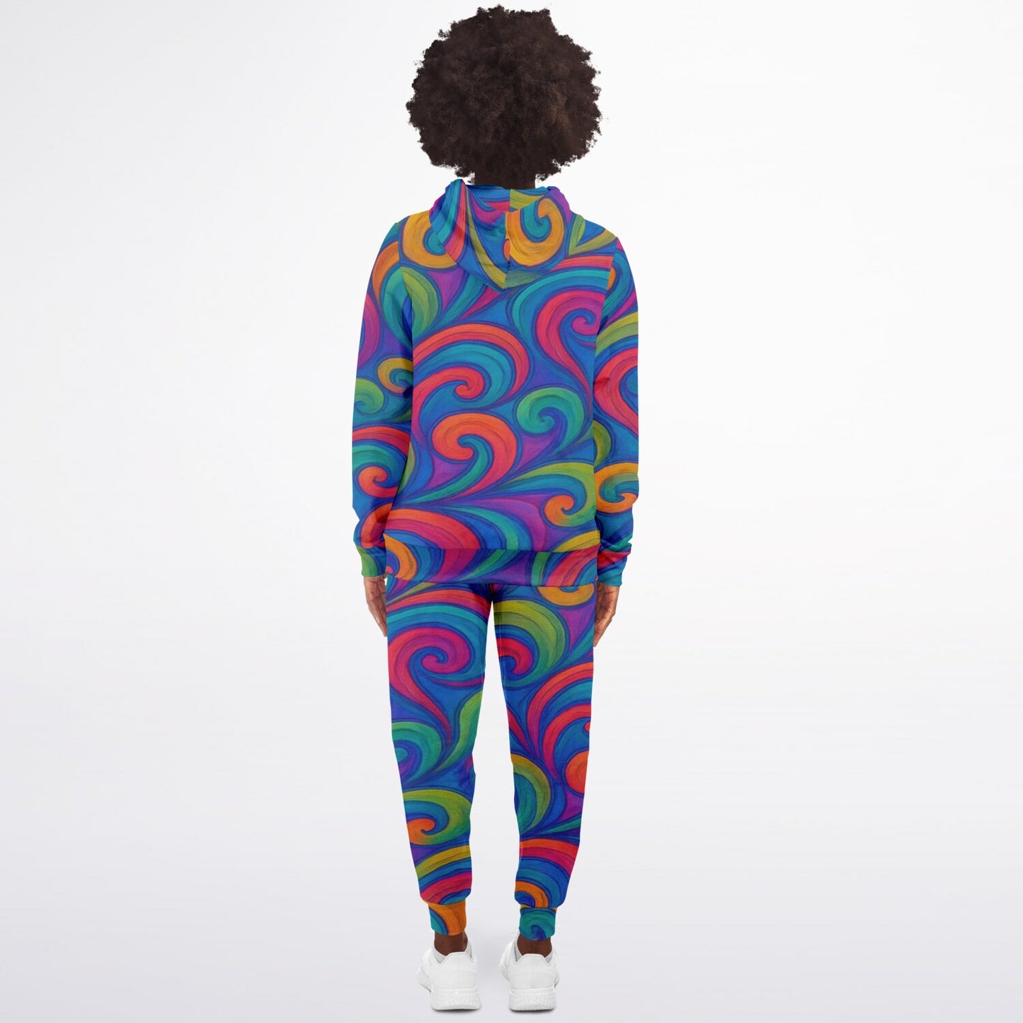 Fashion Ziphoodie & Jogger - AOP