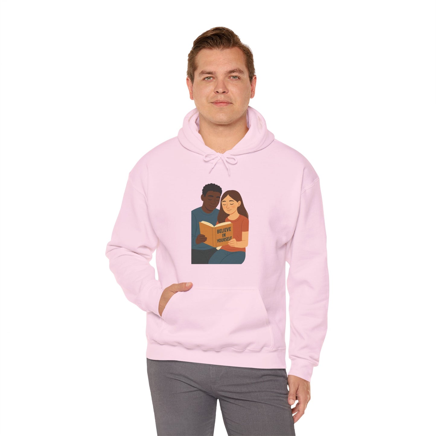 Unisex Heavy Blend Hooded Sweatshirt, Cozy Gift for Book Lovers