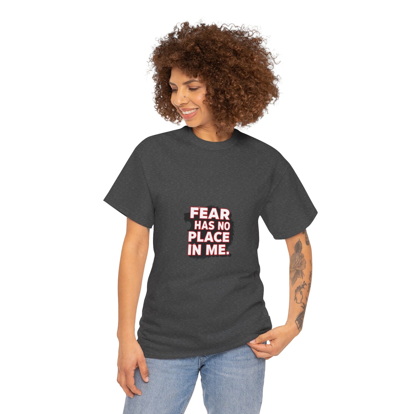 Fear Has No Place in Me Unisex Tee, Motivational T-Shirt for Confidence, Inspirational Gift, Casual Wear, Self-Love Apparel, [...]