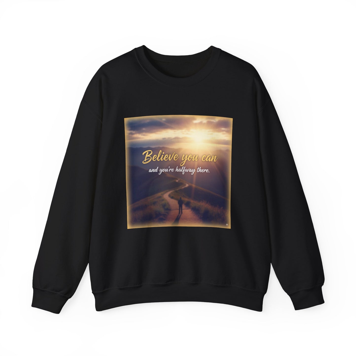 Inspiring Quote Crewneck Sweatshirt
