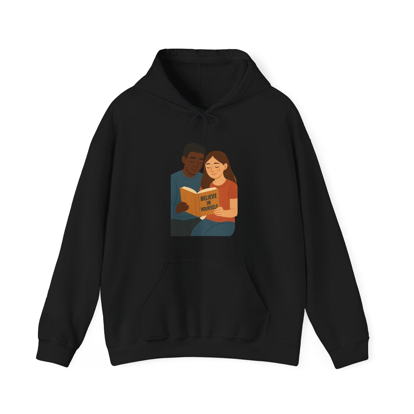 Unisex Heavy Blend Hooded Sweatshirt, Cozy Gift for Book Lovers