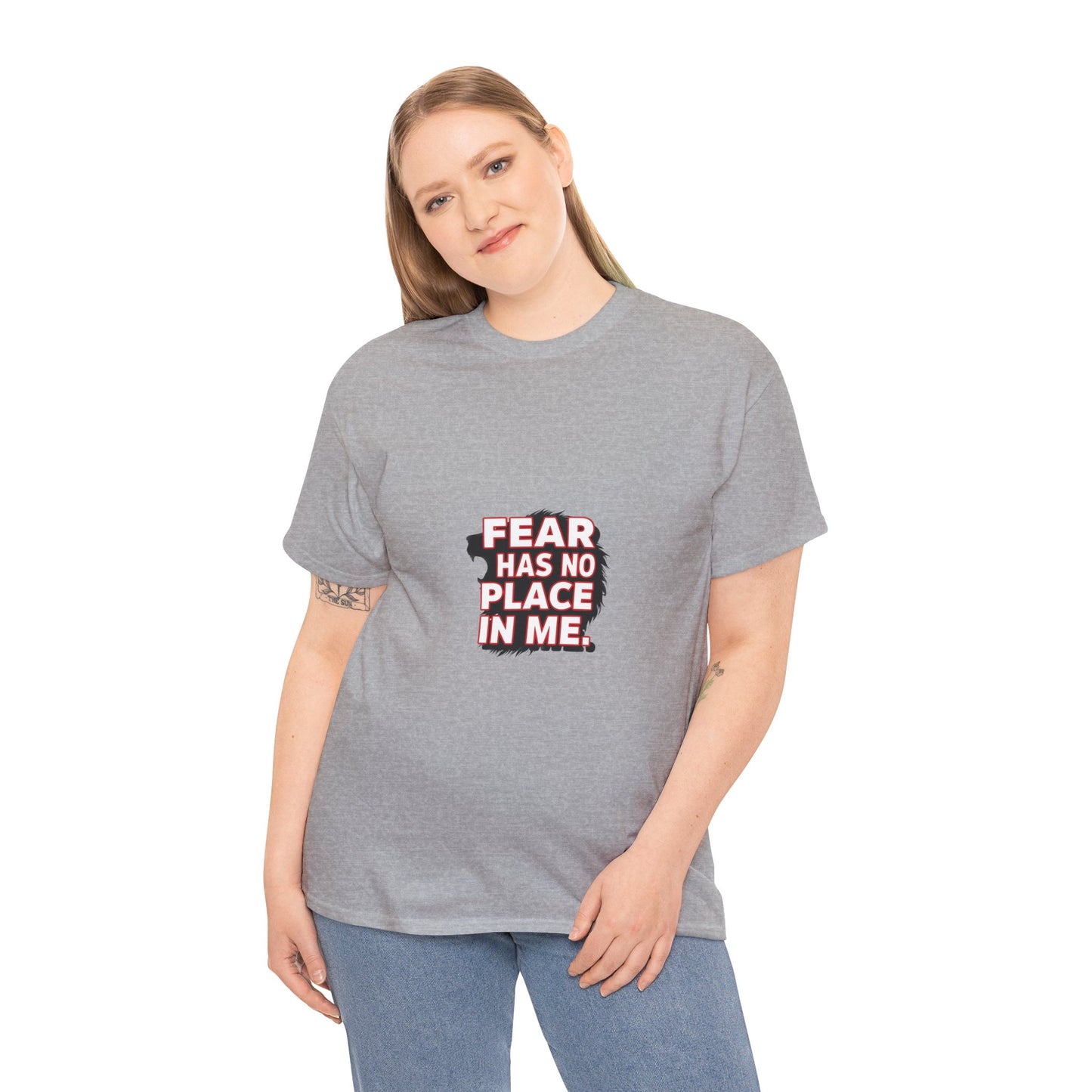 Fear Has No Place in Me Unisex Tee, Motivational T-Shirt for Confidence, Inspirational Gift, Casual Wear, Self-Love Apparel, [...]