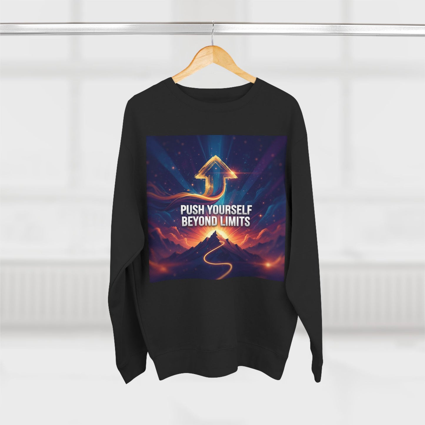 Motivational Unisex Crewneck Sweatshirt | Inspirational Gift, Cozy Casual Wear, Fitness Apparel, Uplifting Sweatshirt, Self-Care Fashion