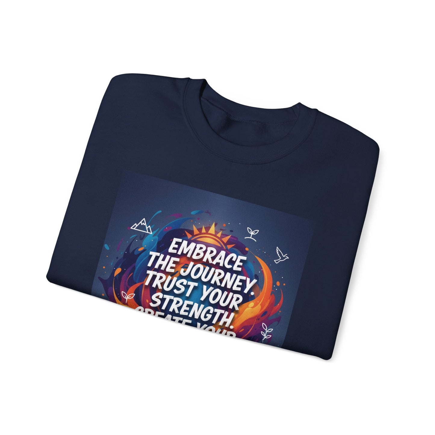 Inspirational Crewneck Sweatshirt - Embrace the Journey, Trust Your Strength, Cozy Gift for Motivation, Unisex Sweatshirt for [...]