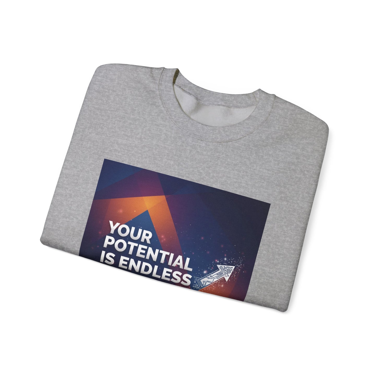 Inspirational Crewneck Sweatshirt, Cozy Gift for Motivation, Unisex Pullover, Casual Wear for Everyday Inspiration, Perfect for Holidays