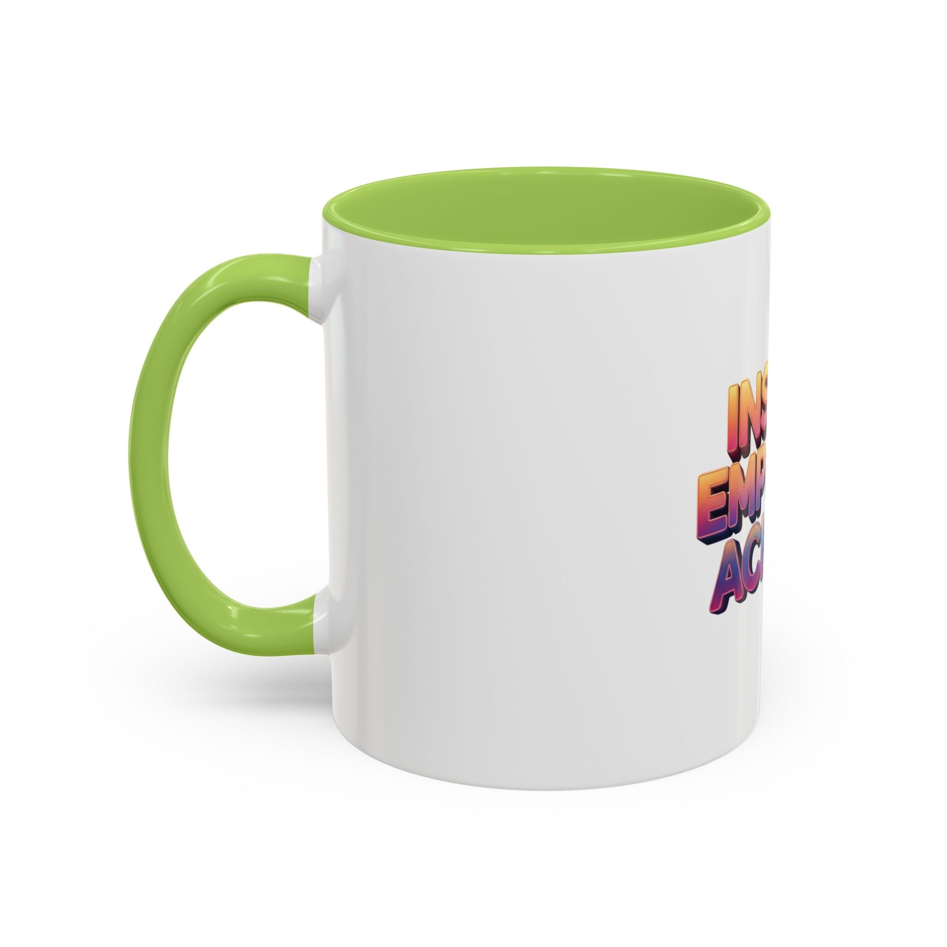 accented ceramic coffee mug