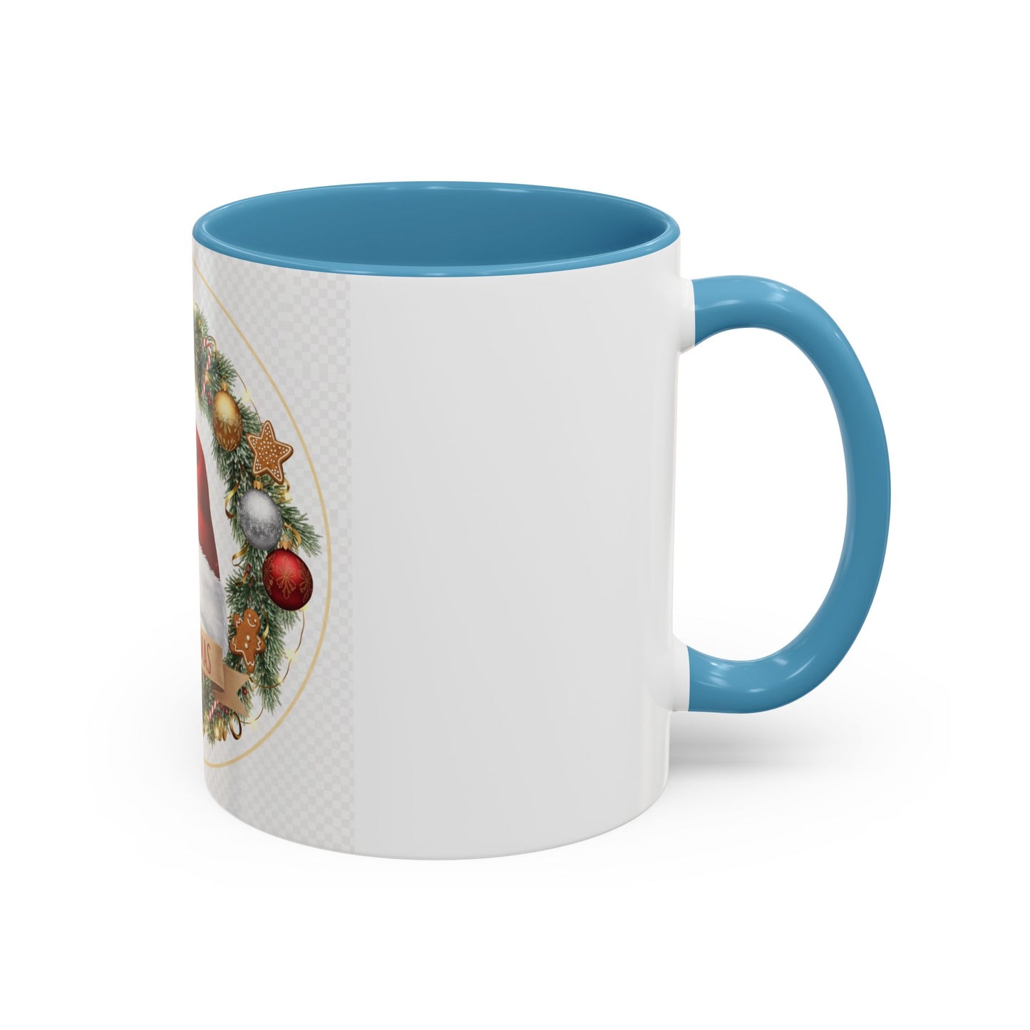 Christmas Accent Coffee Mug - Merry Xmas, Holiday Gift, Festive Decor, Seasonal Beverage, Cute Mug, Christmas Morning Drinkware