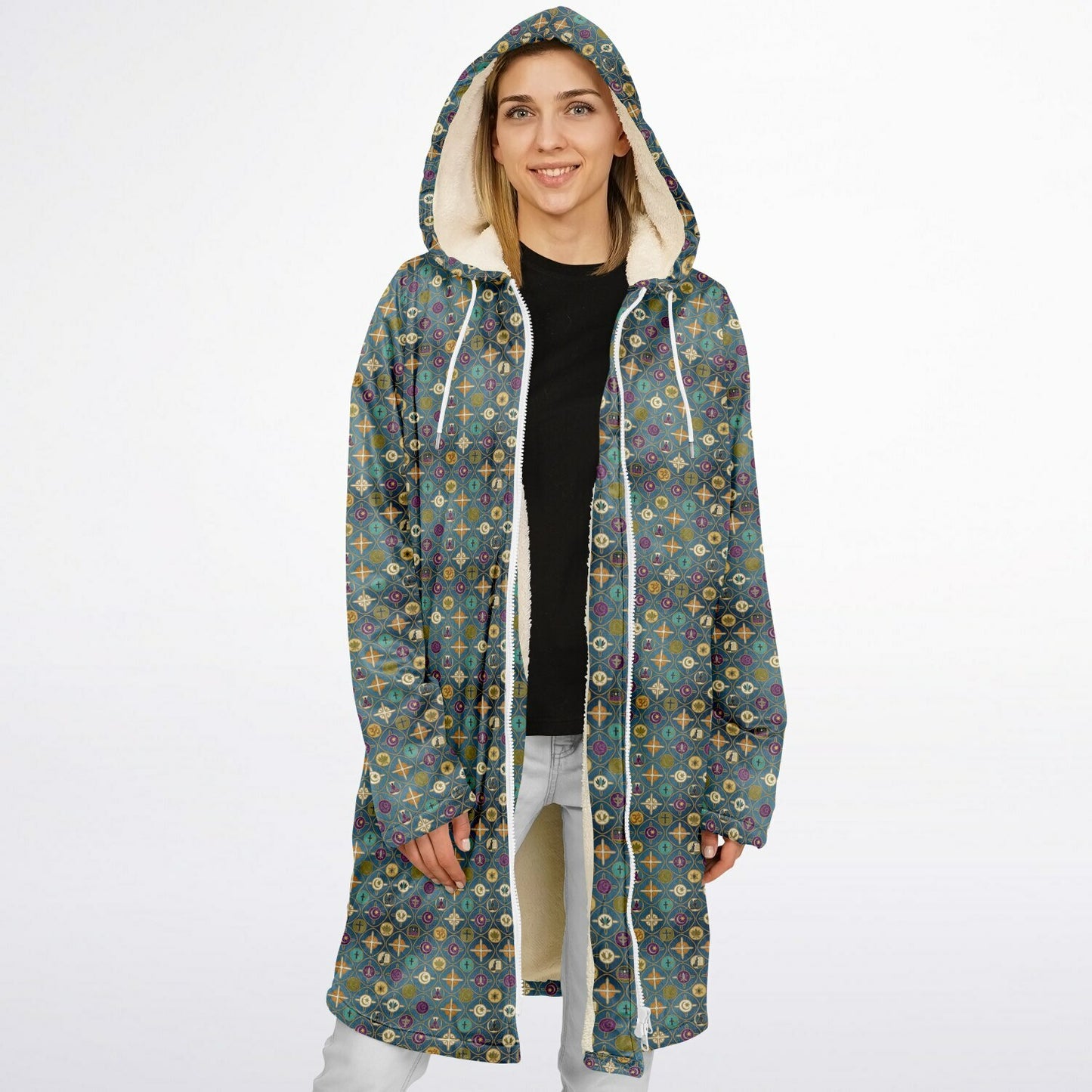Zipper Cloak - AOP