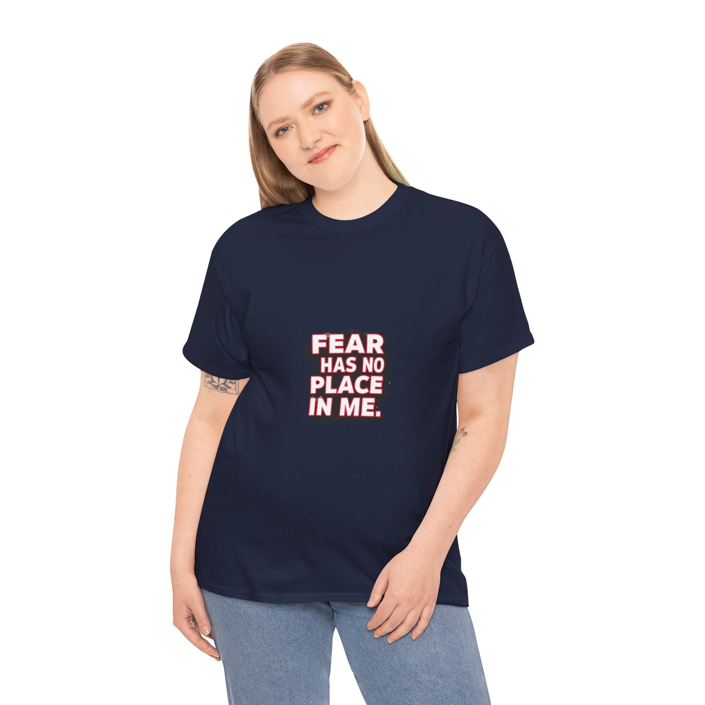 Fear Has No Place in Me Unisex Tee, Motivational T-Shirt for Confidence, Inspirational Gift, Casual Wear, Self-Love Apparel, [...]