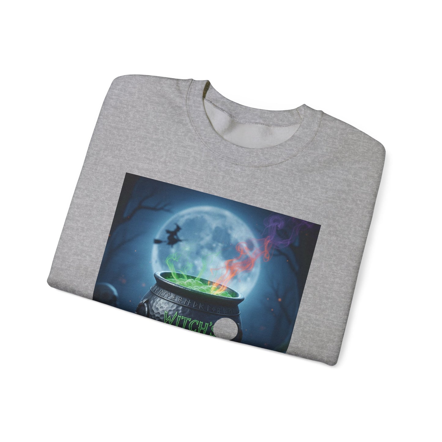 Halloween Witch Brew Sweatshirt, Cozy Fall Crewneck, Unisex Halloween Apparel, Spooky Sweatshirt, October Gift Idea