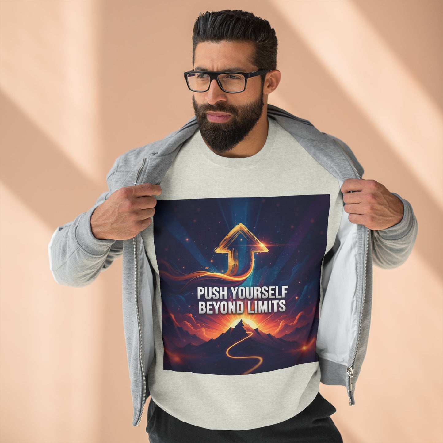 Motivational Unisex Crewneck Sweatshirt | Inspirational Gift, Cozy Casual Wear, Fitness Apparel, Uplifting Sweatshirt, Self-Care Fashion