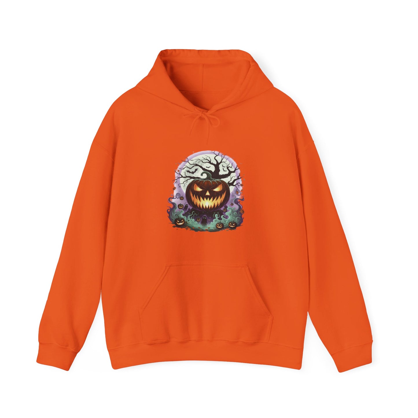 Halloween Pumpkin Hoodie | Spooky Fall Apparel, Unisex Sweatshirt, Cozy Gift for Autumn, Halloween Costume, Trick or Treat