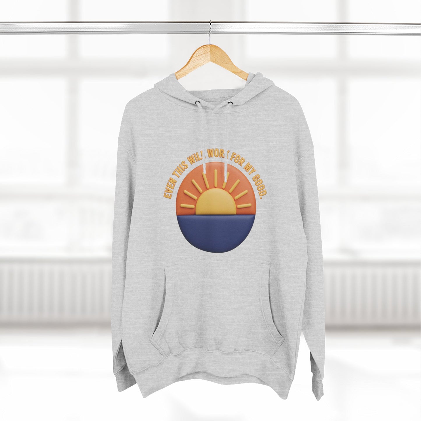 Sunny Vibes Fleece Hoodie - Cozy Sweatshirt for Warm Days, Casual Wear, Weekend Fun, Outdoor Adventures, Gift for Nature Lovers