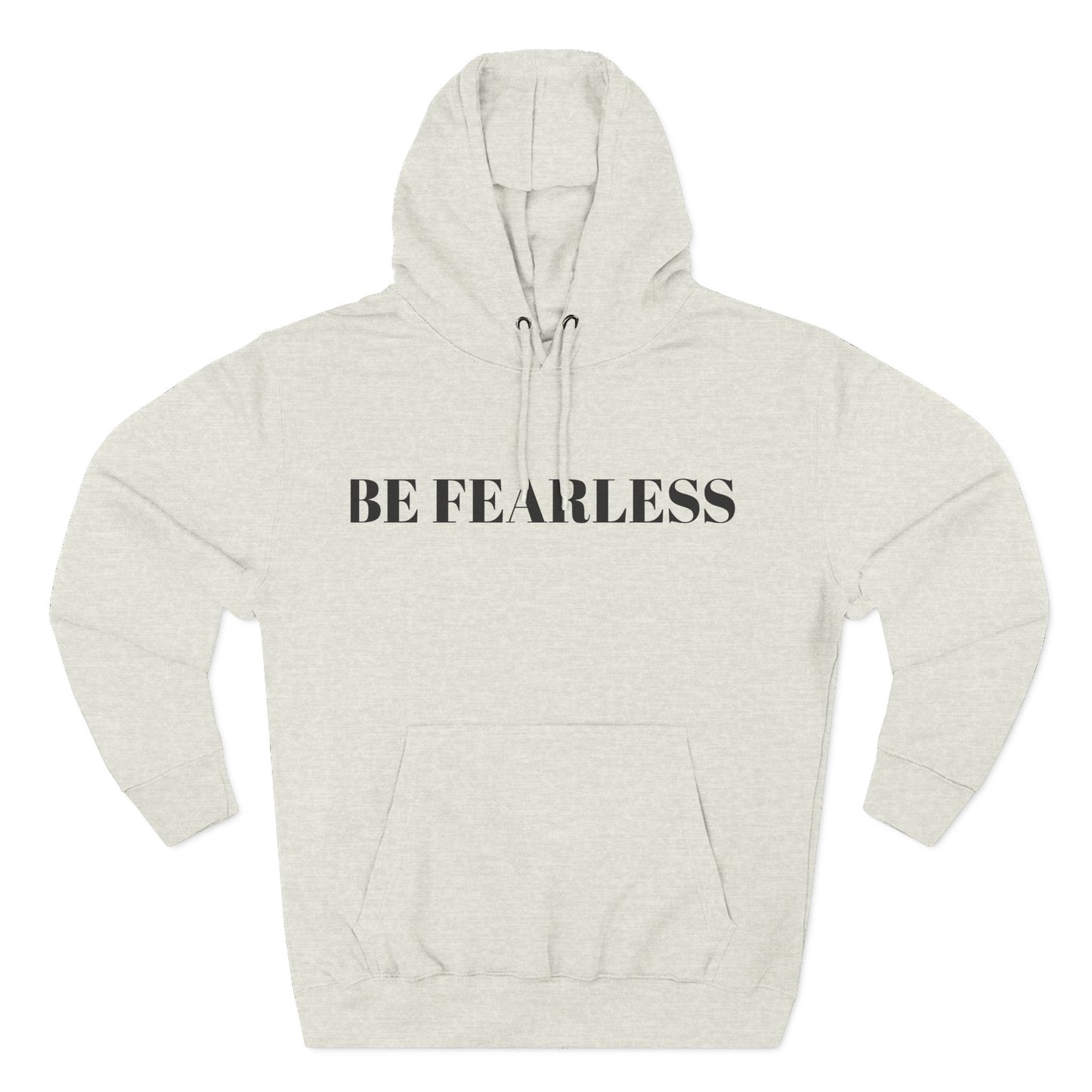 Fearless Fleece Hoodie | Cozy Motivational Sweatshirt, Gift for Him/Her, Inspirational Wear, Casual Outfit, Everyday Comfort