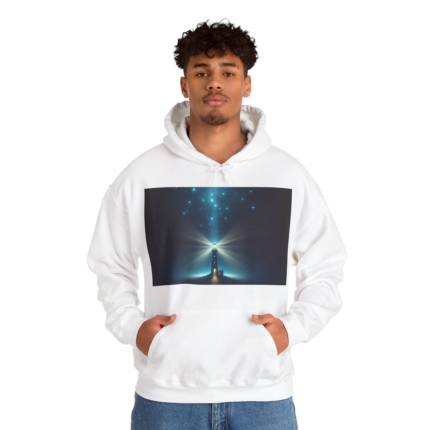 Unisex Garment Sweatshirt, Galaxy Print Hoodie, Stylish Hooded Sweatshirt, Gift for Space Lovers, Perfect for Cozy Evenings