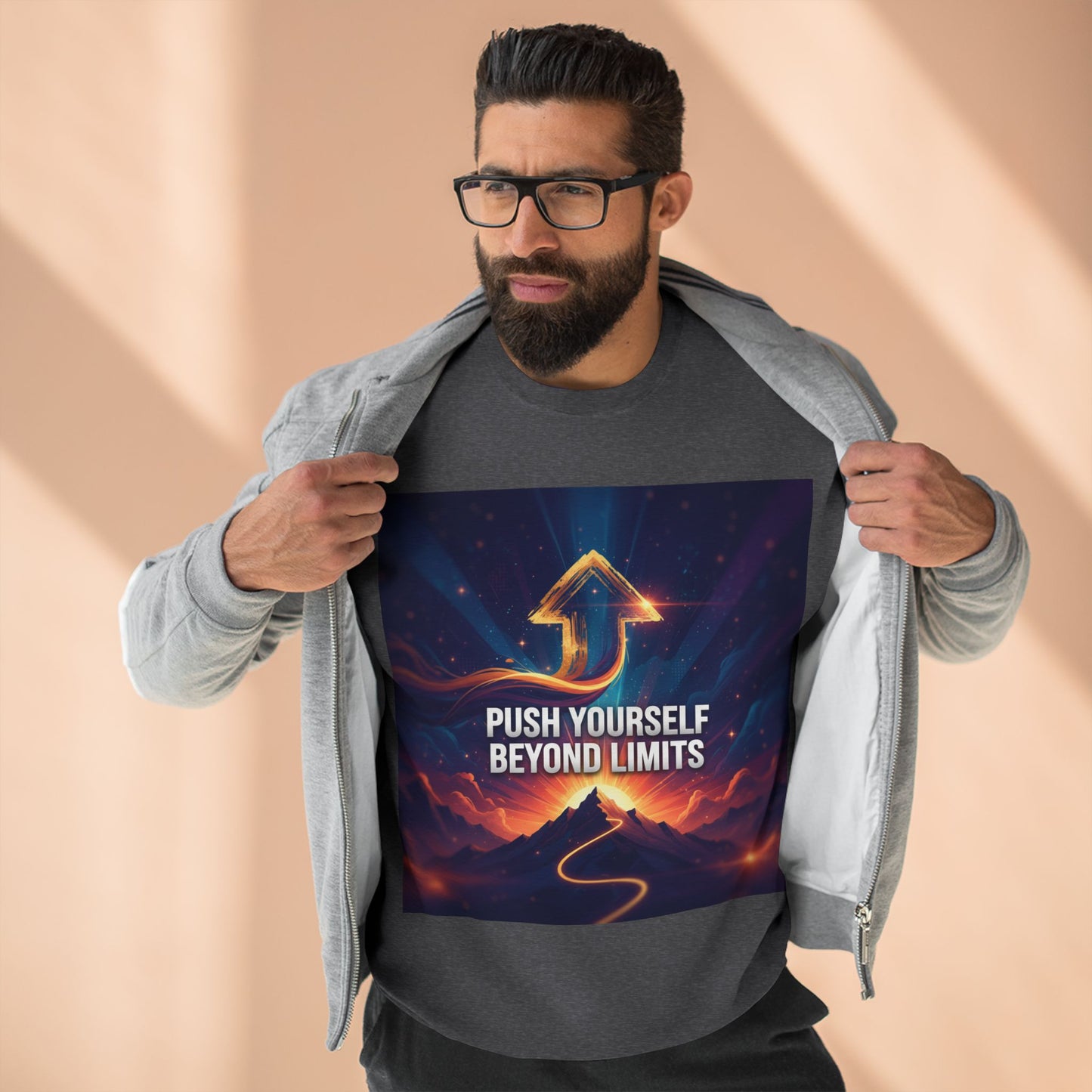 Motivational Unisex Crewneck Sweatshirt | Inspirational Gift, Cozy Casual Wear, Fitness Apparel, Uplifting Sweatshirt, Self-Care Fashion