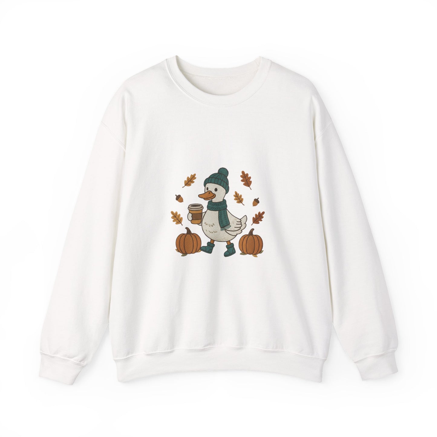 Cozy Fall Goose Sweatshirt,