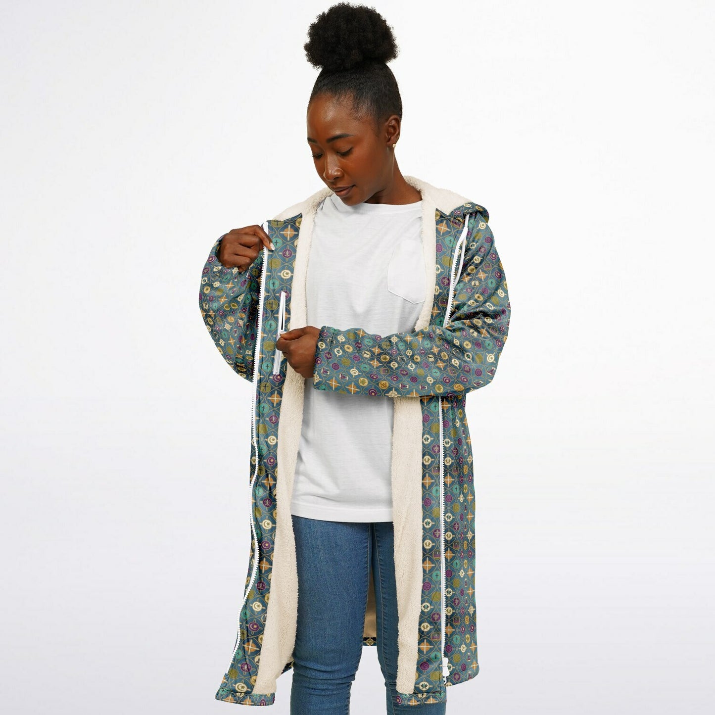 Zipper Cloak - AOP