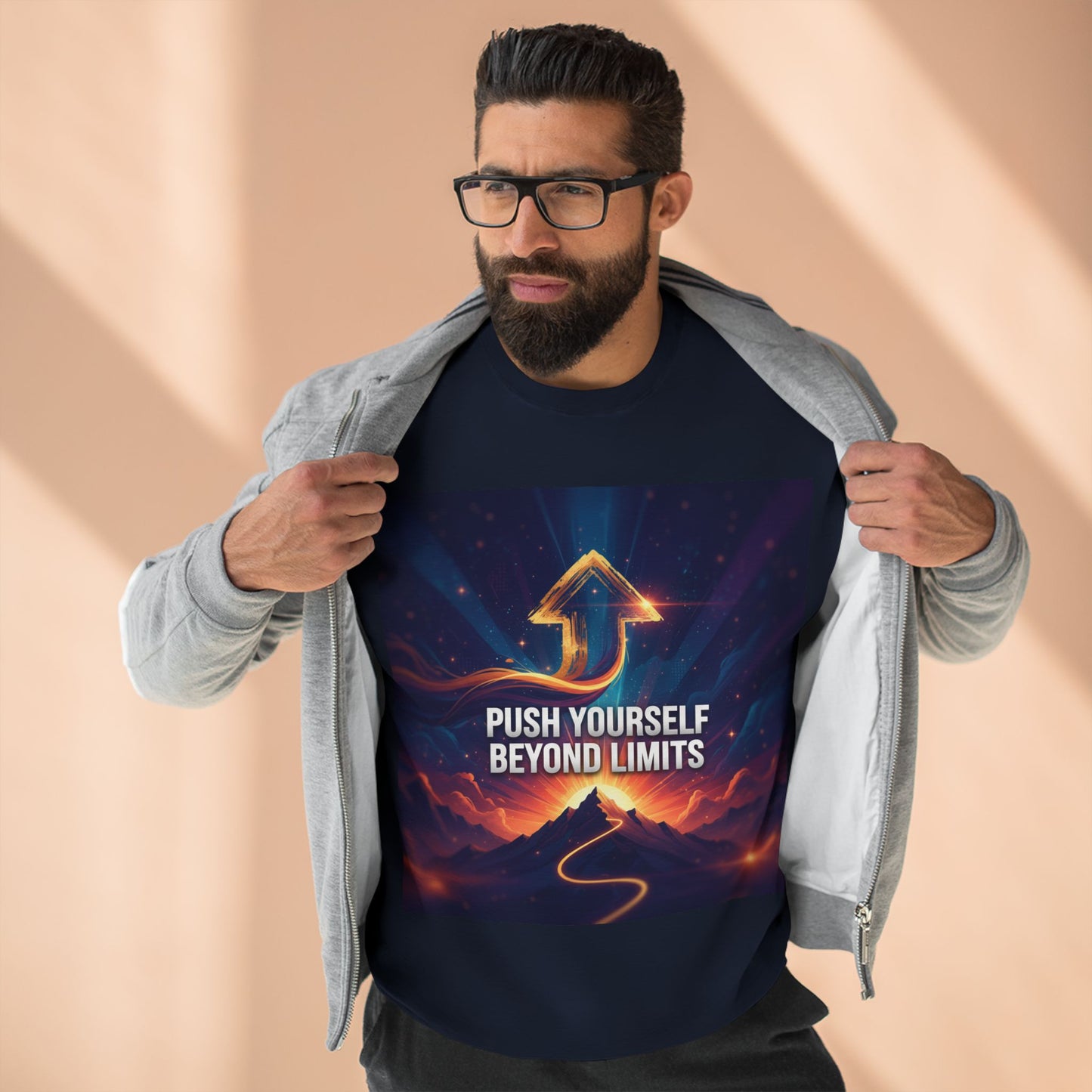 Motivational Unisex Crewneck Sweatshirt | Inspirational Gift, Cozy Casual Wear, Fitness Apparel, Uplifting Sweatshirt, Self-Care Fashion