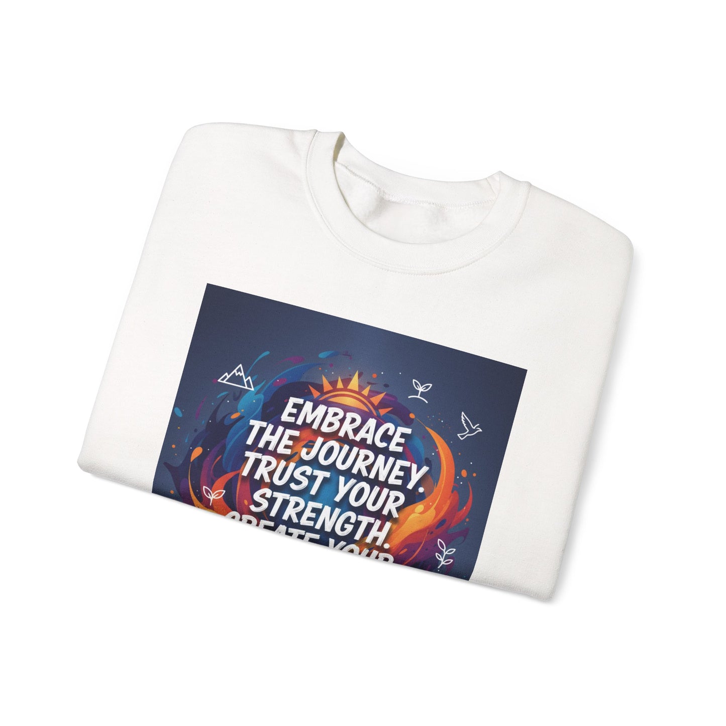 Inspirational Crewneck Sweatshirt - Embrace the Journey, Trust Your Strength, Cozy Gift for Motivation, Unisex Sweatshirt for [...]