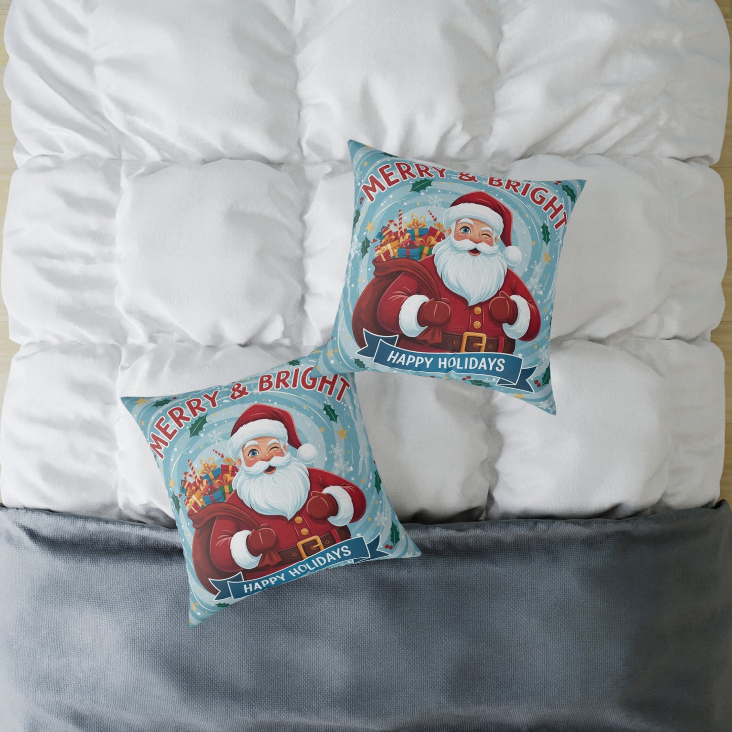 Square Poly Canvas Pillow