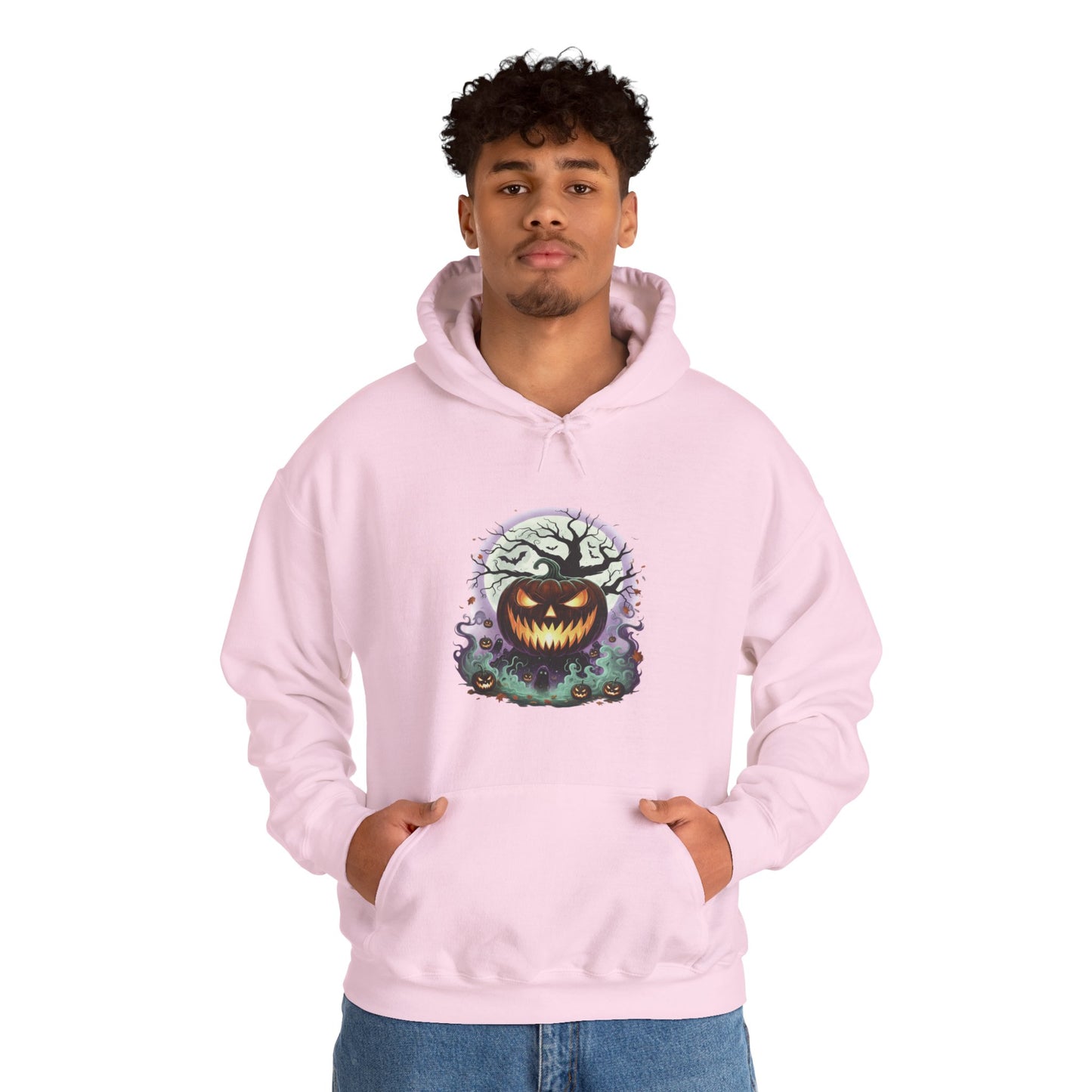 Halloween Pumpkin Hoodie | Spooky Fall Apparel, Unisex Sweatshirt, Cozy Gift for Autumn, Halloween Costume, Trick or Treat