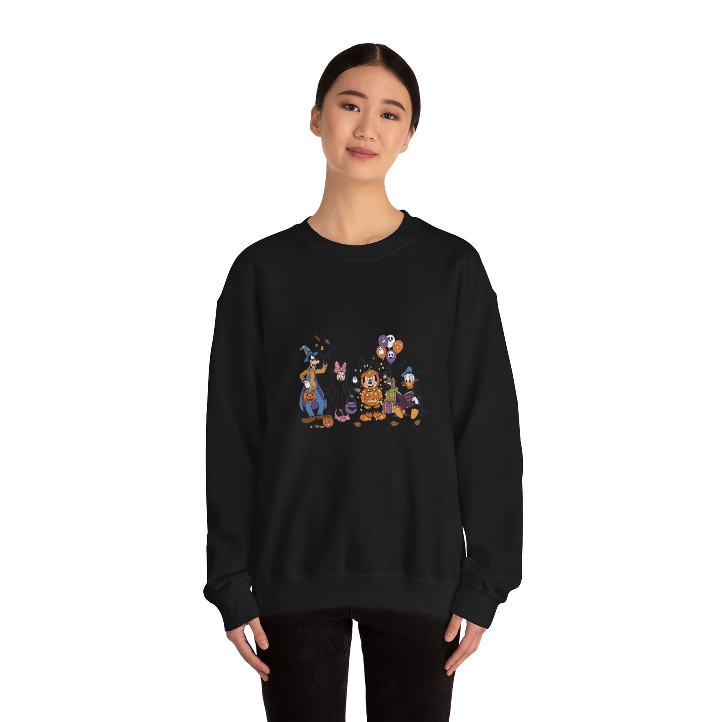 Whimsical Character Sweatshirt, Unisex Crewneck, Cozy Gift, Disney-Inspired, Fun Apparel, Perfect for Birthdays