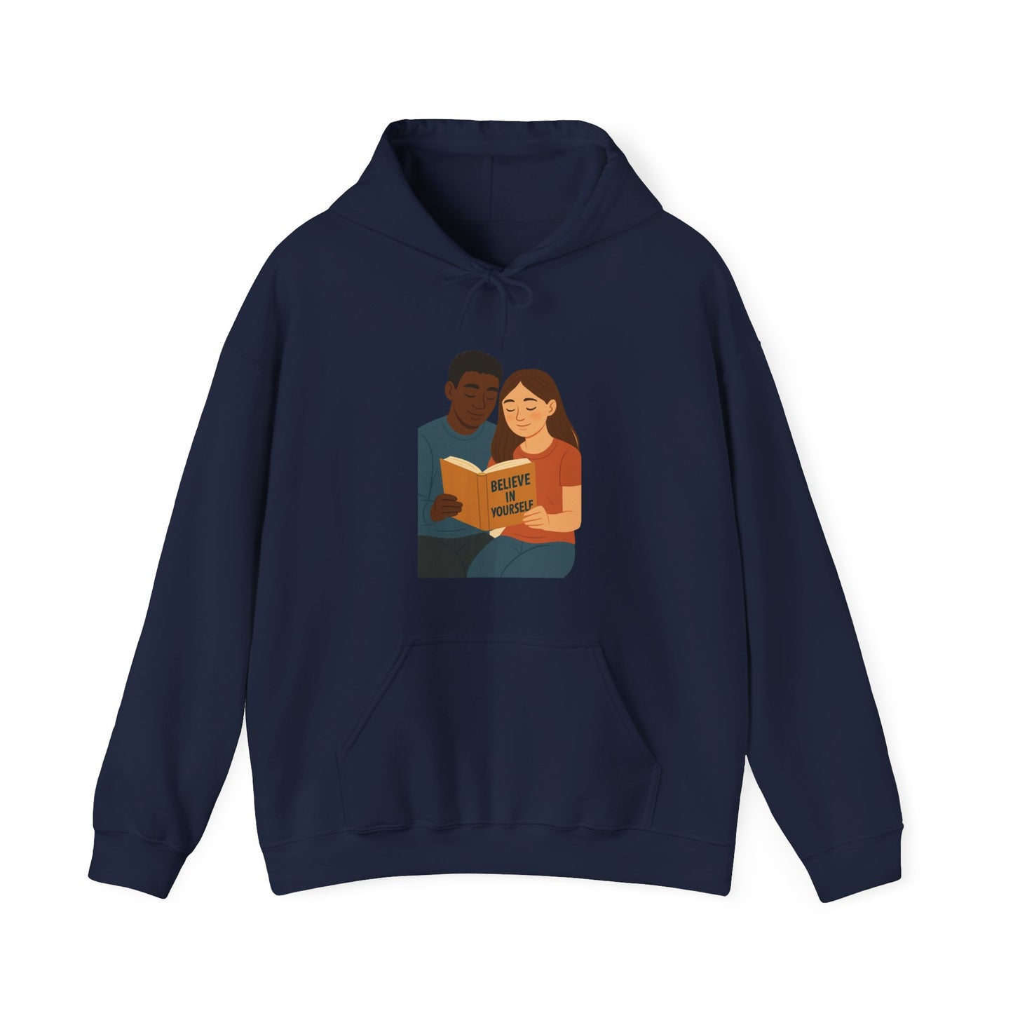 Unisex Heavy Blend Hooded Sweatshirt, Cozy Gift for Book Lovers