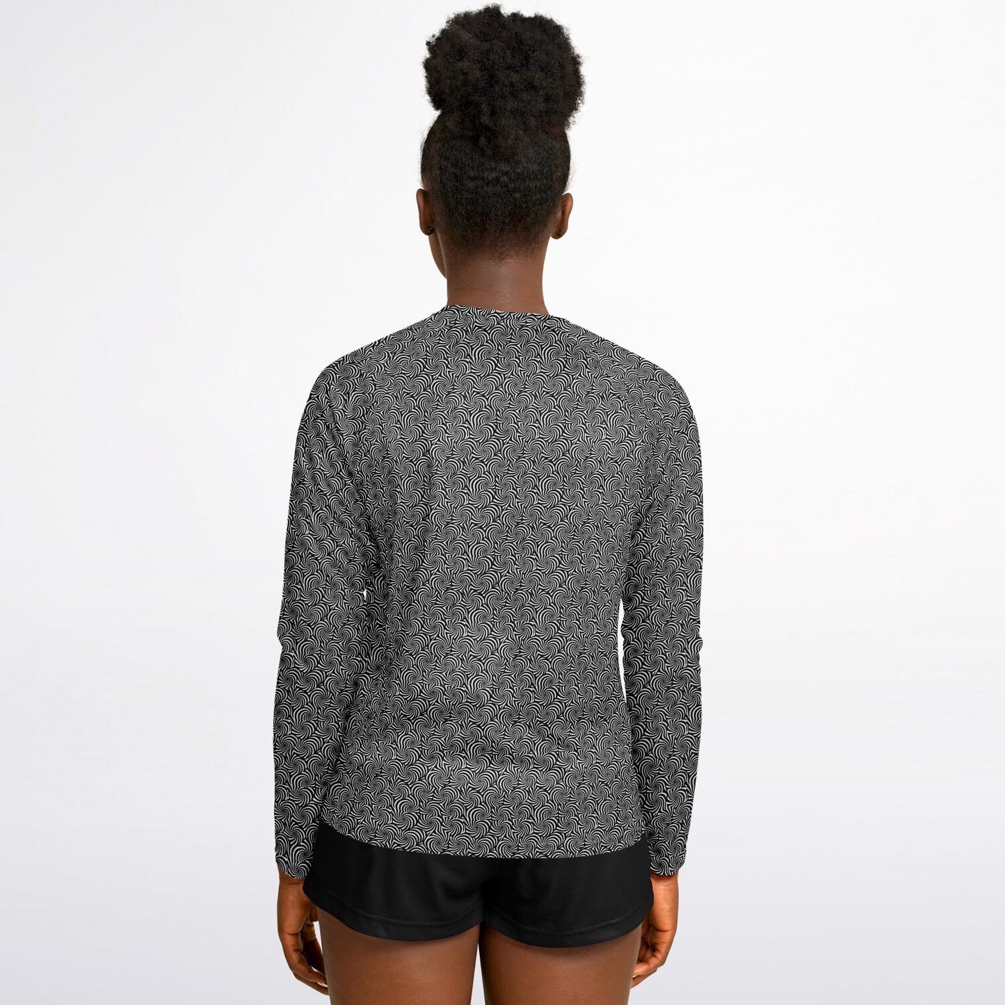 Women's Long Sleeve Performance Shirt - AOP