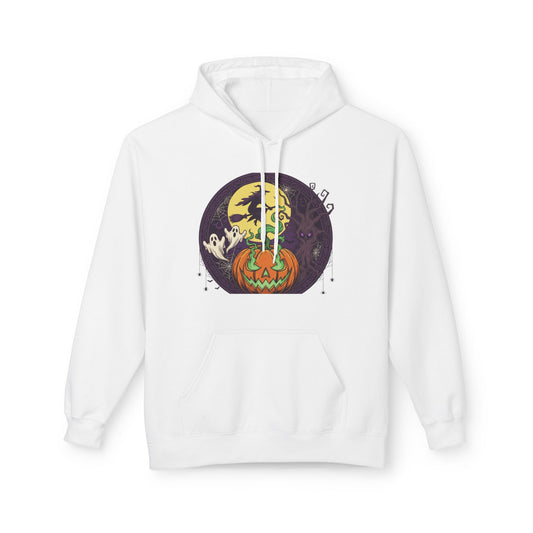 Halloween Pumpkin Hoodie, Cozy Sweatshirt for Fall Celebrations, Perfect for Halloween and Autumn Gatherings, Unisex Design.