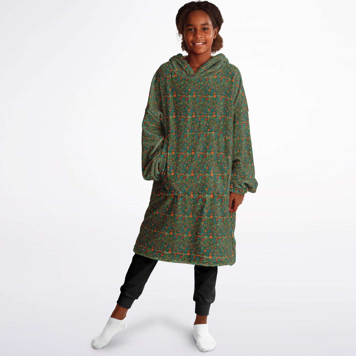 Youth Snug Hoodie Economy - AOP